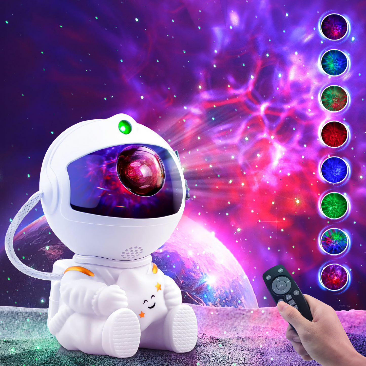 Astronaut Galaxy Light Projector